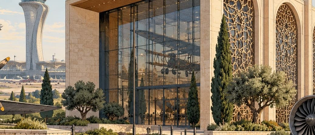 Illustration of İstanbul Airport Museum, İstanbul