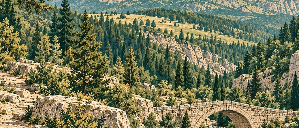 Illustration of İstiklal Yolu Historical National Park, Kastamonu