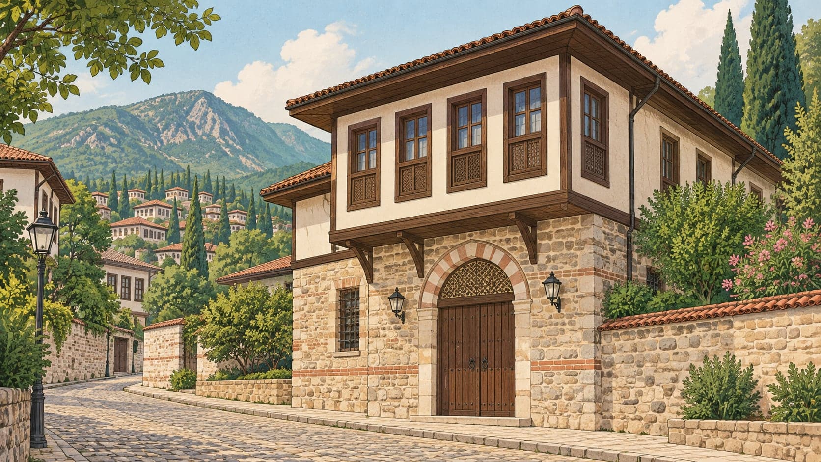 Illustration of Karagöz Museum, Bursa