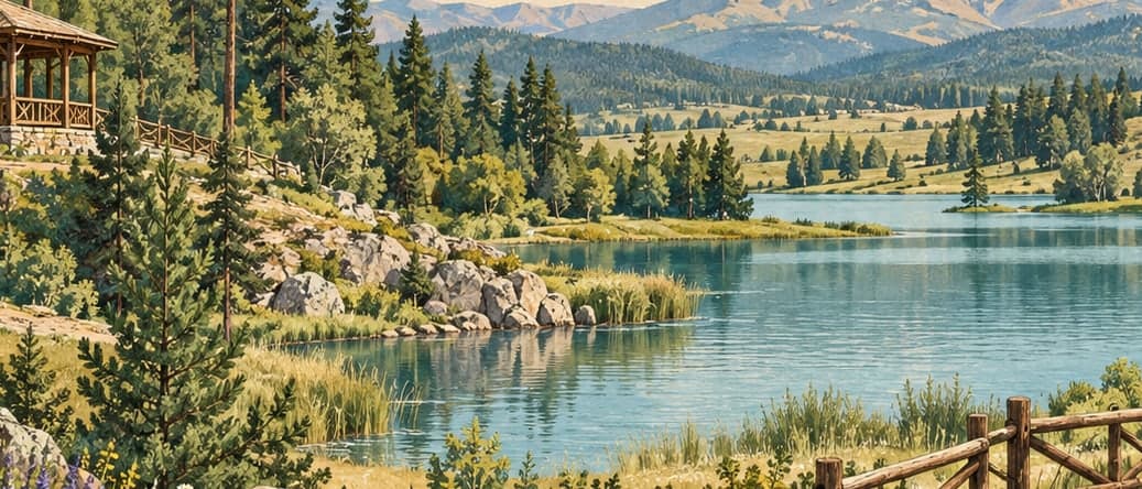 Illustration of Karşıyaka Nature Park, Sivas