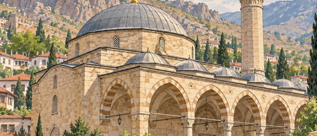 Illustration of Kığılı Mosque / Pazar Mosque, Niğde