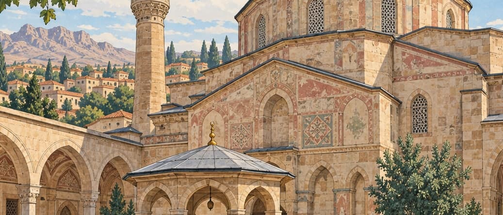 Illustration of Church Mosque (Saint Gregorius Church), Aksaray