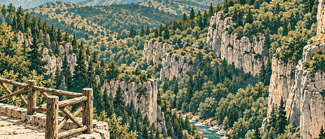 Illustration of Küre Mountains National Park, Kastamonu