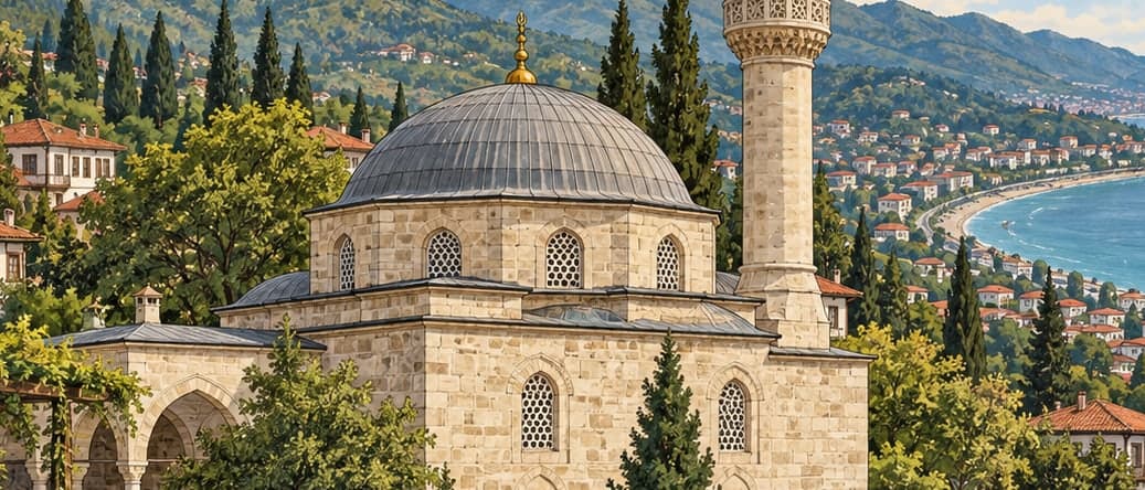 Illustration of Laleli Mosque, Ordu