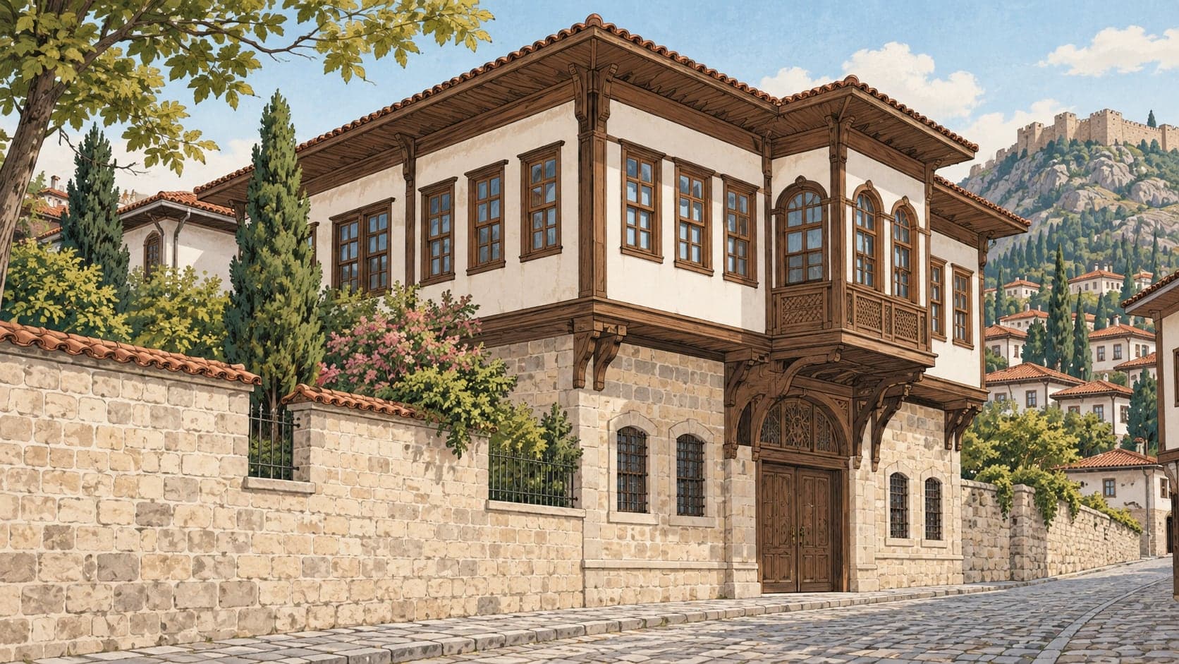 Illustration of Livapaşa Mansion Ethnography Museum, Kastamonu