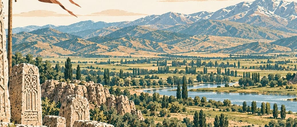 Illustration of Malazgirt Meydan Muharebesi Historical National Park, Muş