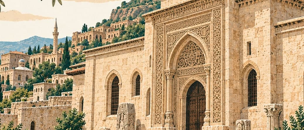 Illustration of Mardin Museum, Mardin