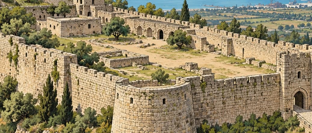 Illustration of Payas Castle, Hatay