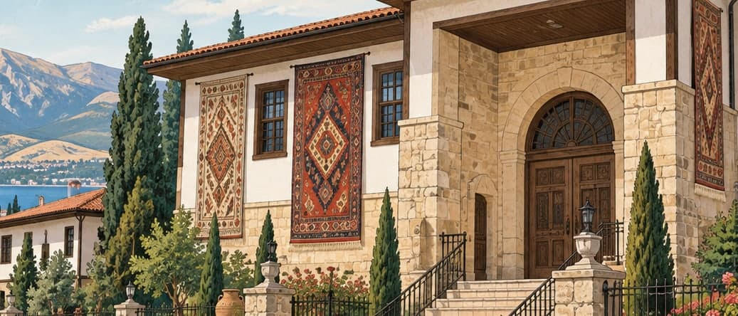 Illustration of Prof. Dr. Turan Yazgan Ethnography Carpet and Kilim Museum, Isparta