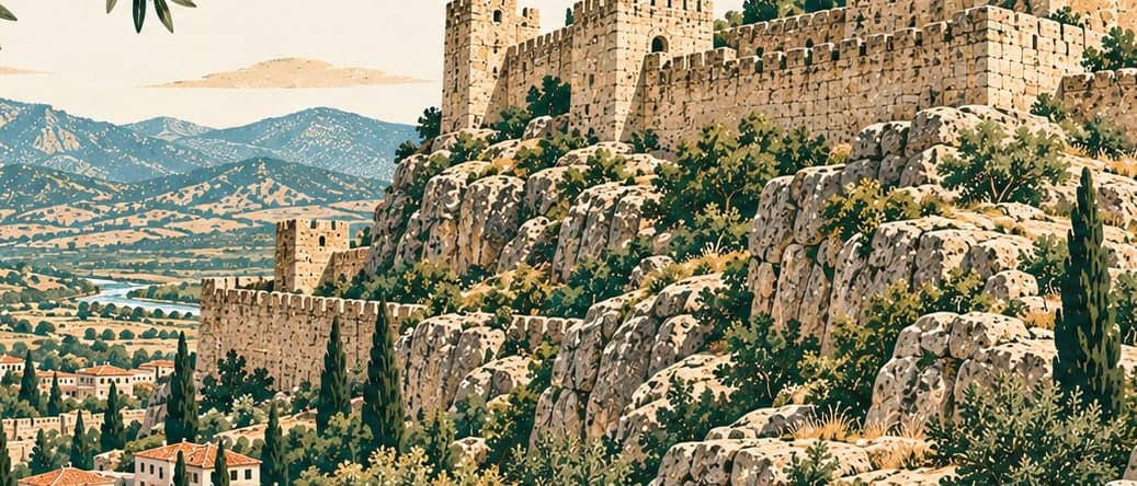 Illustration of Ravanda Castle, Kilis