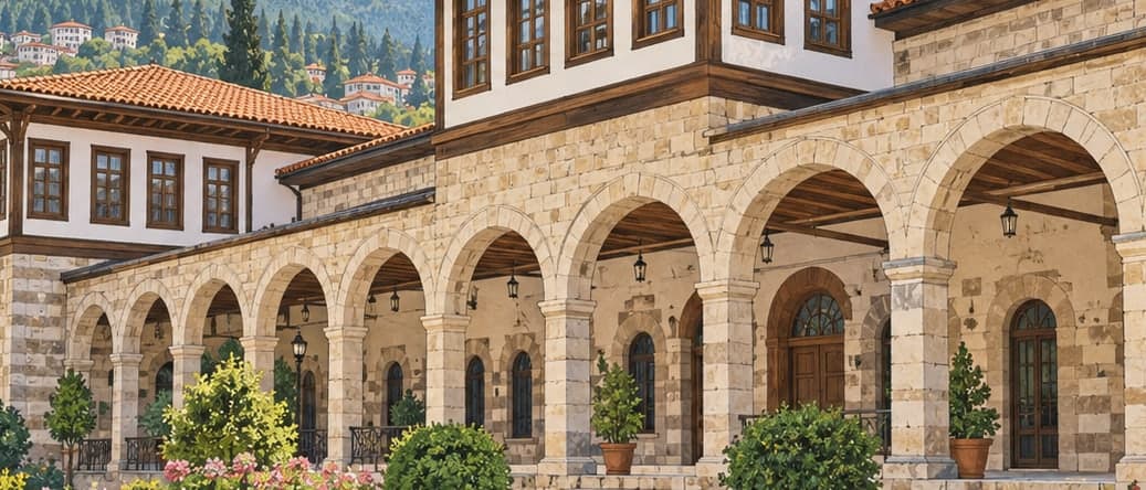 Illustration of Painter Mehmet Yücetürk Art Centre, Bolu