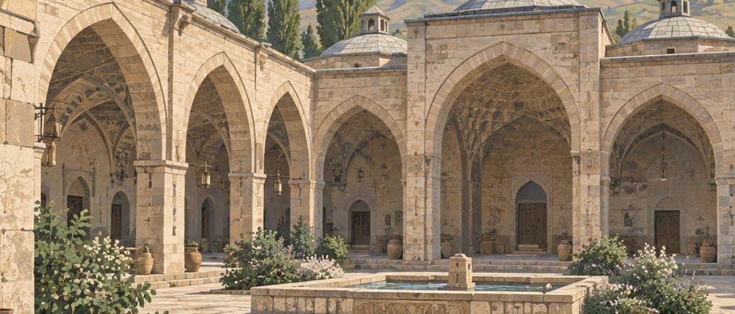 Illustration of Rüstem Paşa Caravanserai, Erzurum