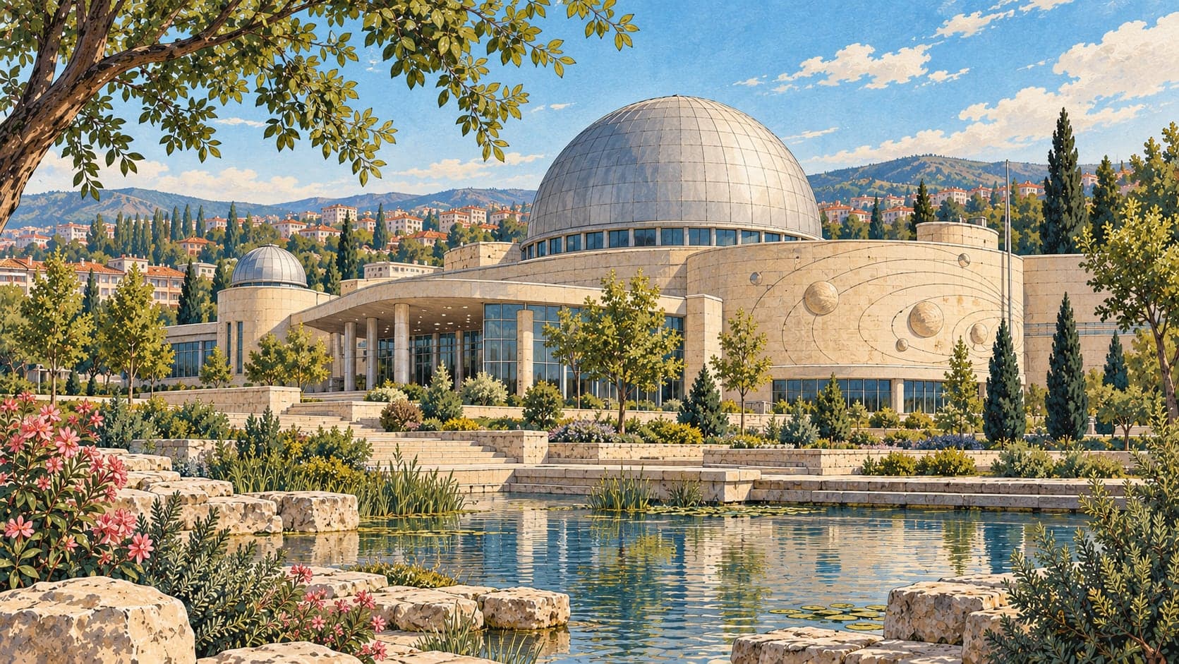 Sabancı Space House çizimi, Eskişehir
