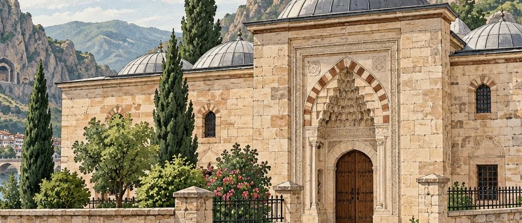 Illustration of Sabuncuoğlu Şerafeddin Medicine and Surgical History Museum, Amasya
