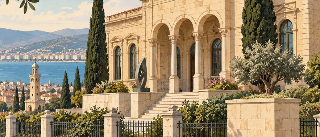 Illustration of Selçuk Yaşar Painting Museum and Art Gallery, İzmir
