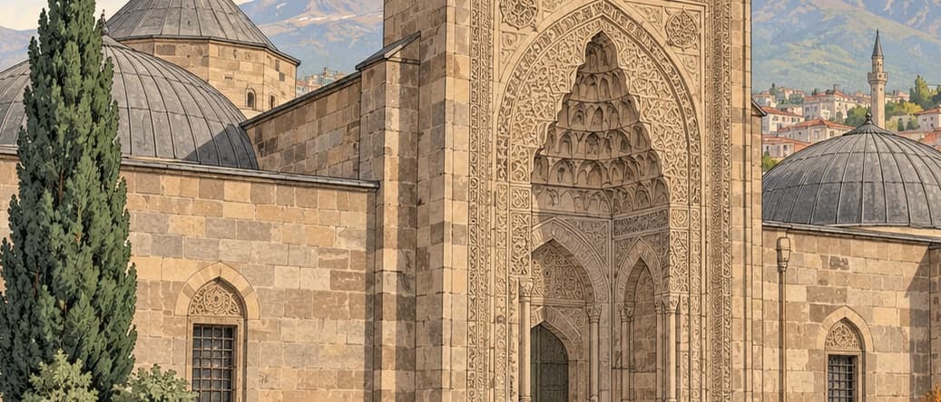 Illustration of Seljuk Civilization Museum (Gevher Nesibe Museum of Medical History), Kayseri