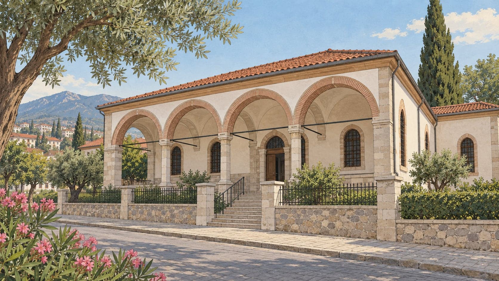 Illustration of Selime Katedrali, Aksaray