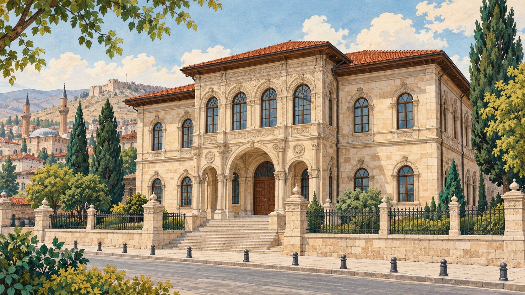 Sivas City Museum çizimi, Sivas