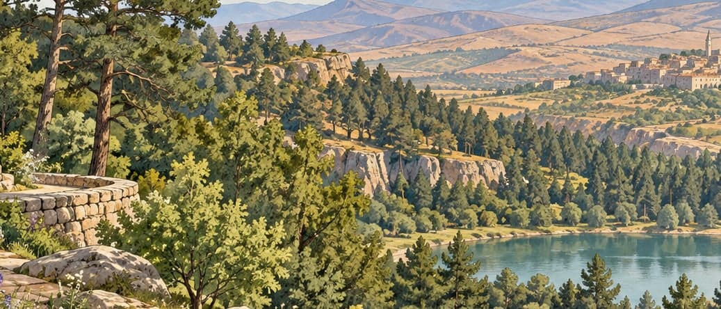 Illustration of Tillo Nature Park, Siirt