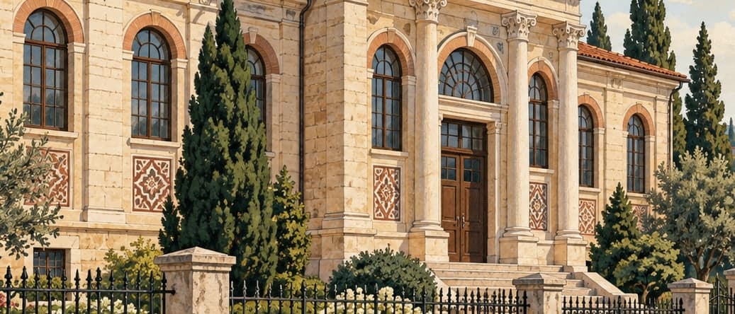 Illustration of Trakya University Balkan Universities Union Museum, Edirne