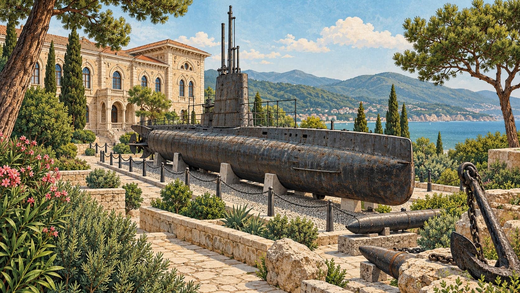 Illustration of U20 Batık Denizaltı, Sakarya
