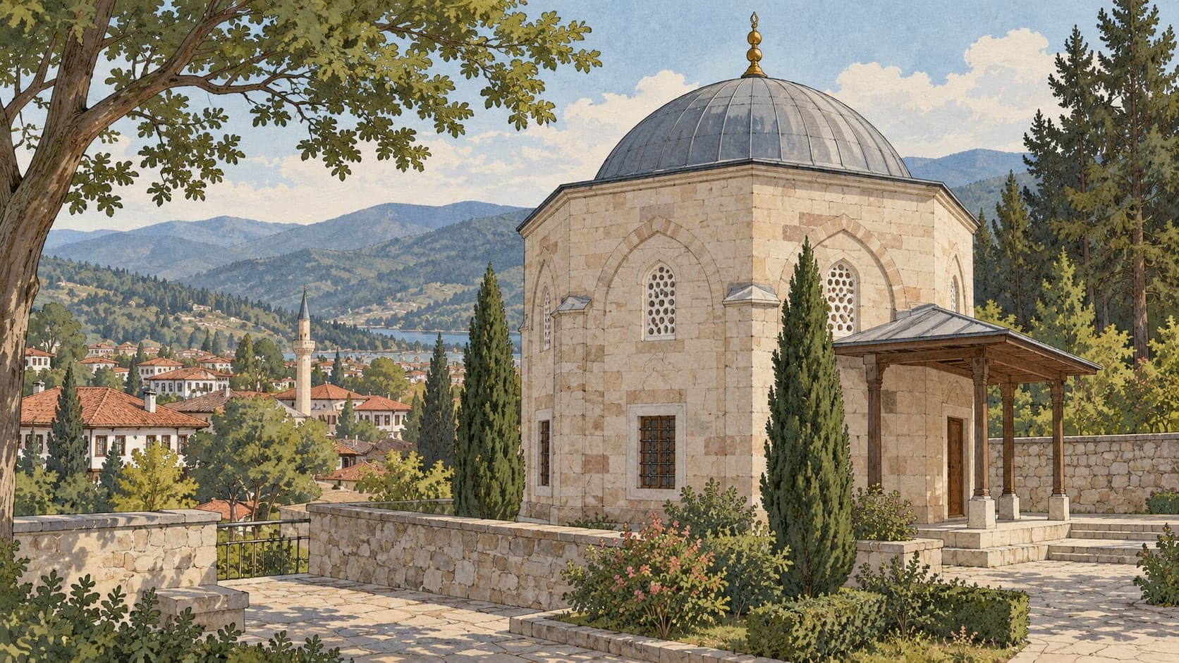 Illustration of Ümmi Kemal Tomb, Bolu