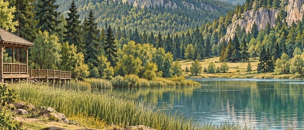 Illustration of Yeşilyuva Nature Park, Kastamonu