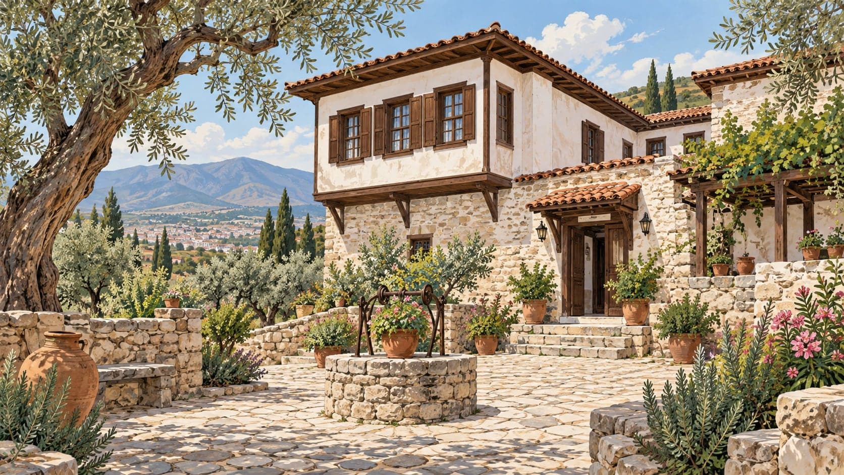 Illustration of Yörük Ali Efe House Museum, Aydın