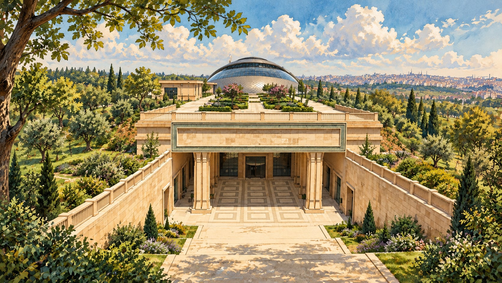 15 Temmuz Democracy Museum çizimi, Ankara