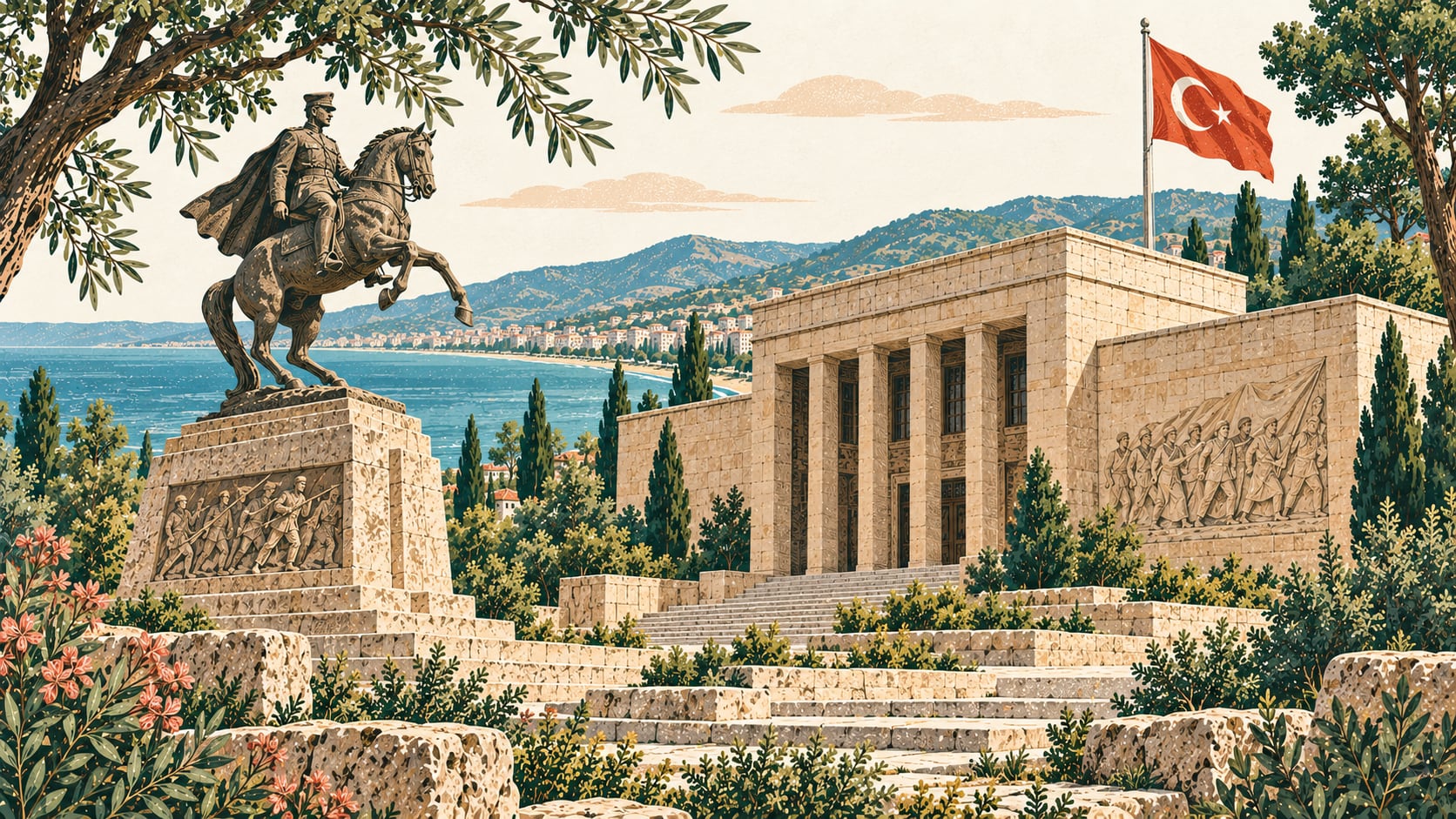 19 Mayıs Turizm Merkezi çizimi, Samsun