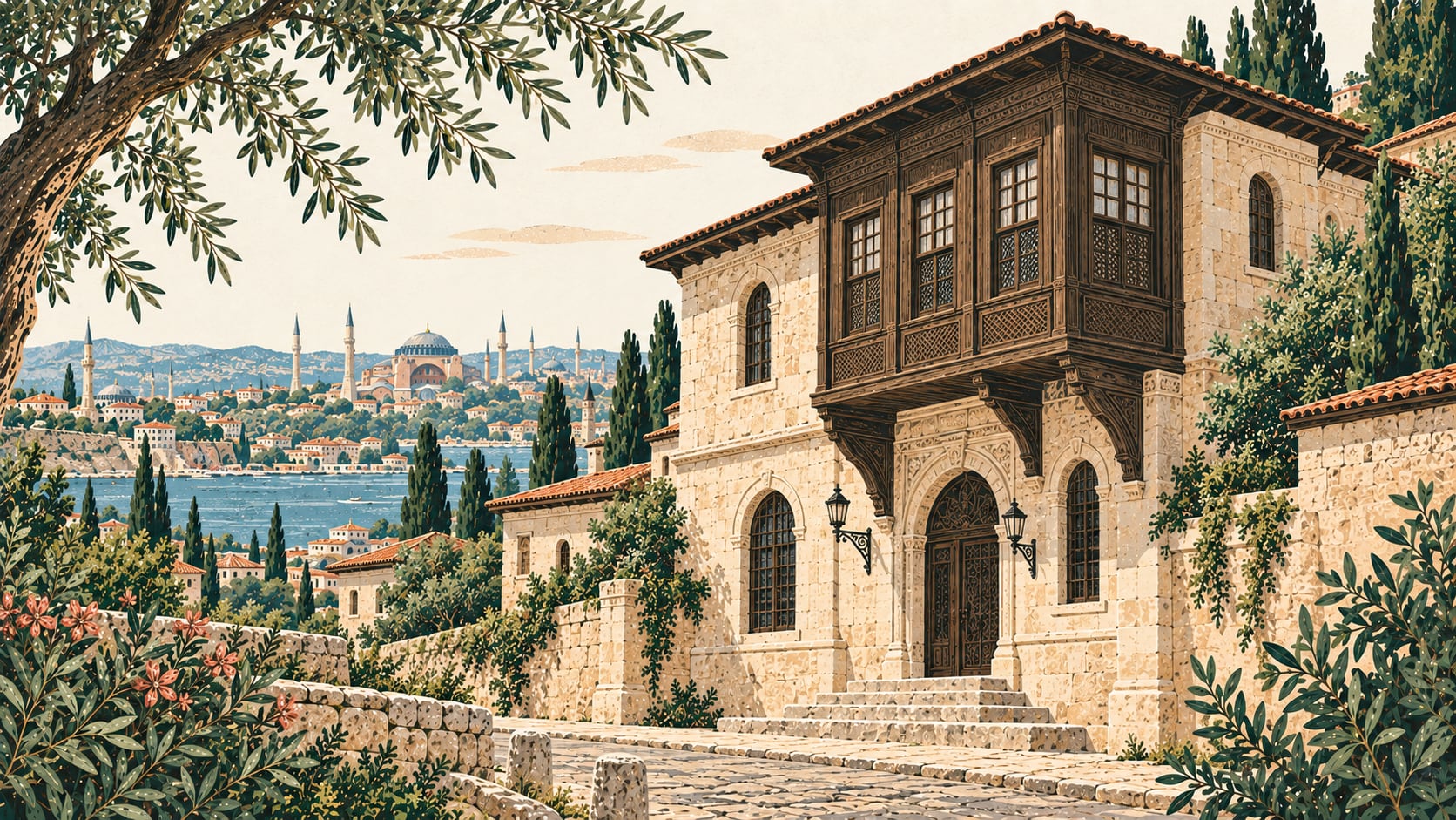 500. Yıl Vakfı Türk Musevileri Müzesi çizimi, İstanbul
