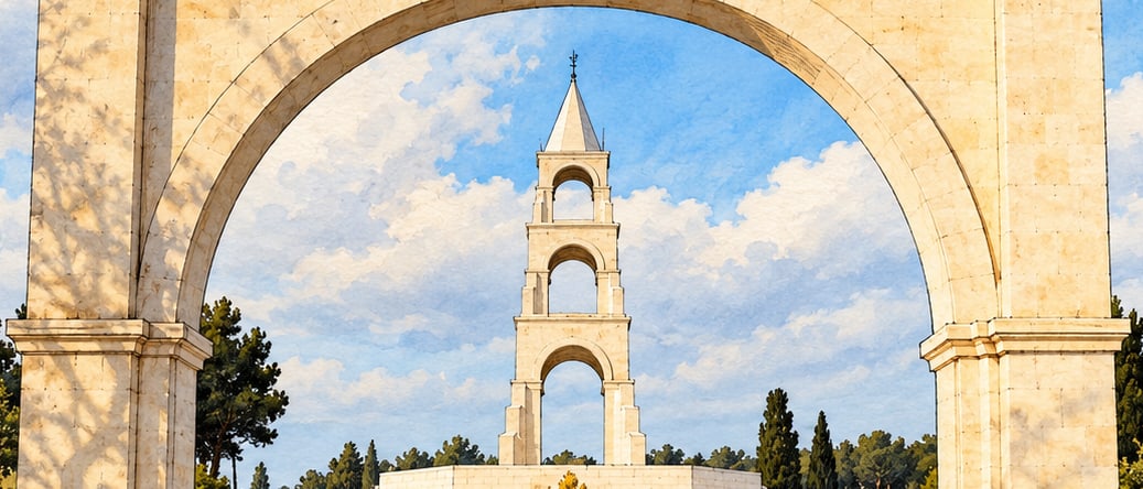 57. Infantry Regiment Martyrs' Cemetery çizimi, Çanakkale