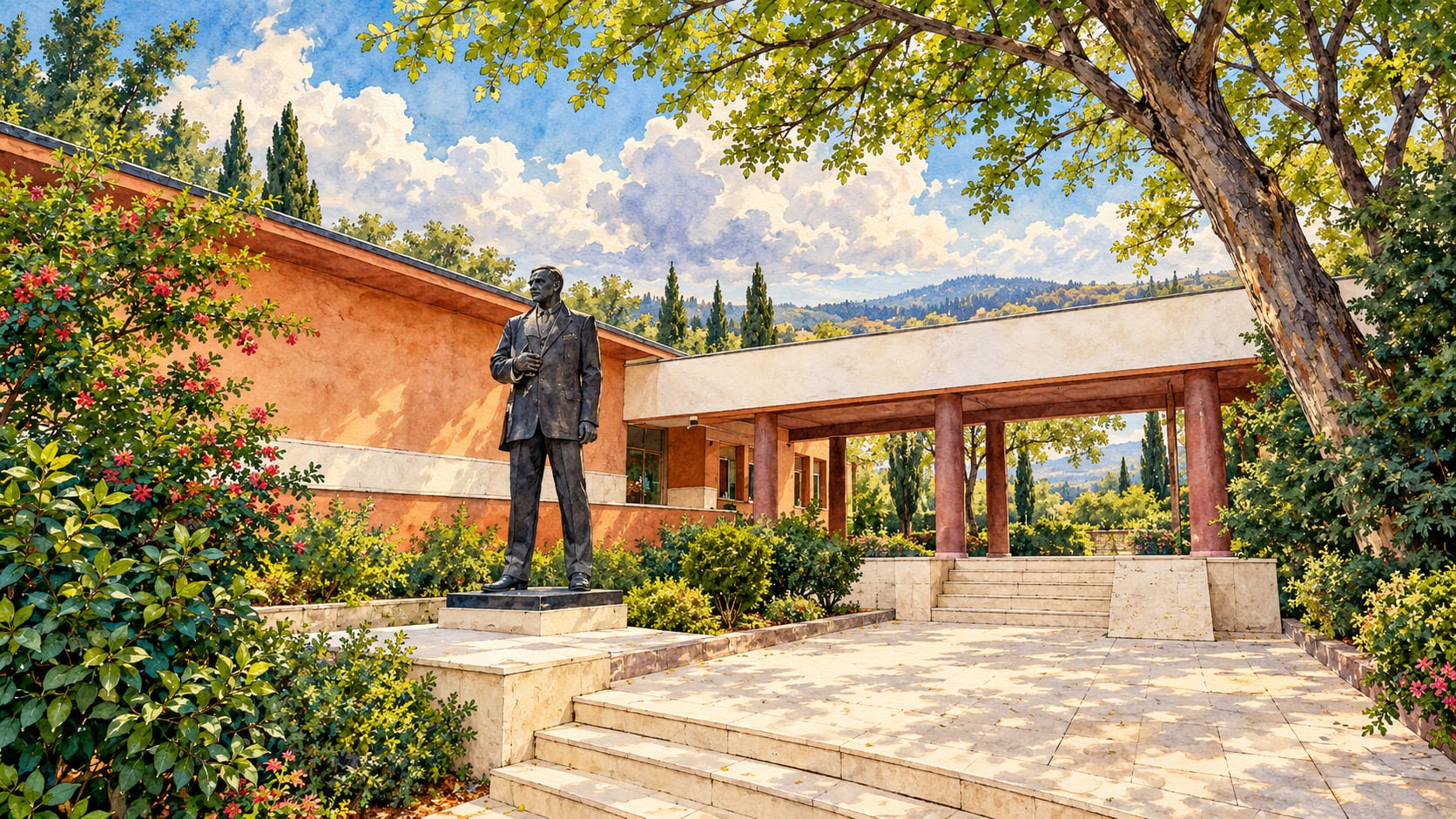 75.Yıl Republic Education Museum çizimi, Ankara