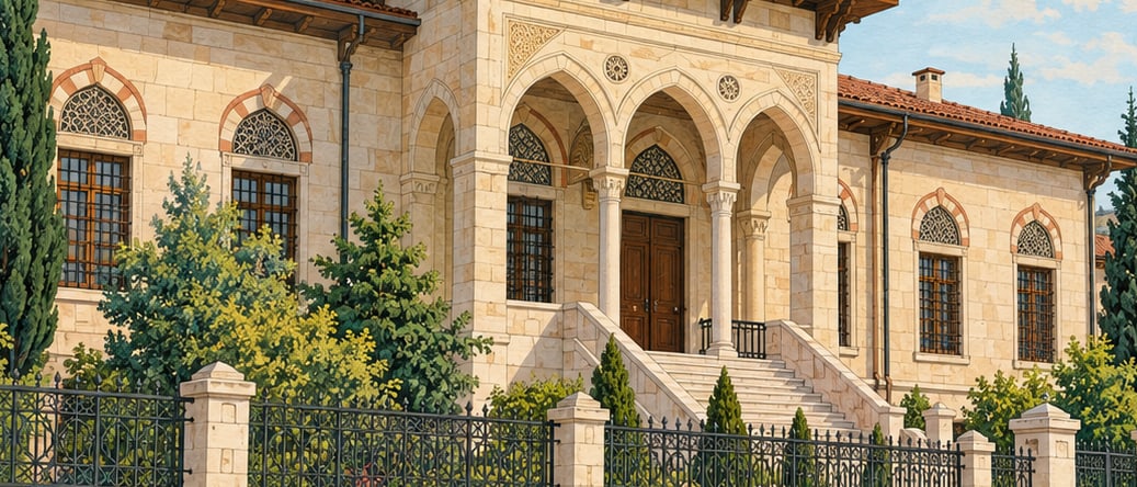 A. R. İzzet Koyunoğlu City Museum çizimi, Konya