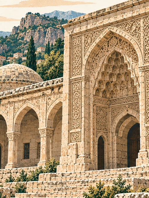 Ilustración: Madrasa de Abdaliye, Şırnak