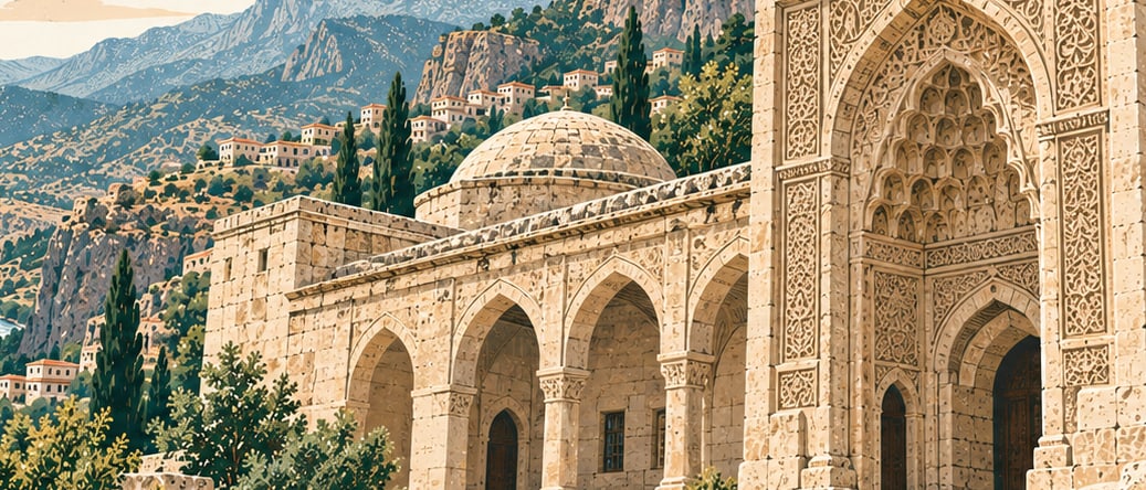 Abdaliye Medresesi çizimi, Şırnak