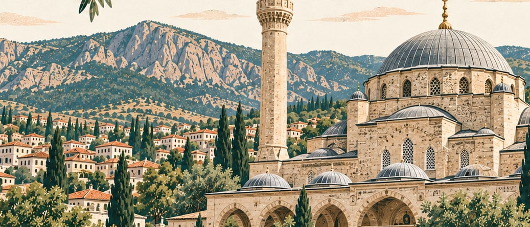 Abdulhamithan Mosque çizimi, Kahramanmaraş