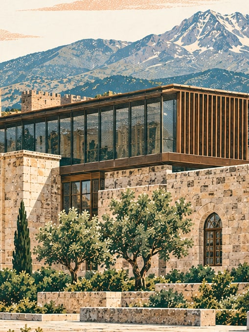Ilustración: Museo y Biblioteca Abdullah Gül, Kayseri