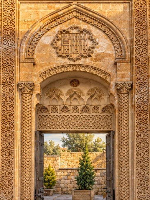 Ilustración: Mezquita de Abdüllatif / Mezquita de Latifiye, Mardin
