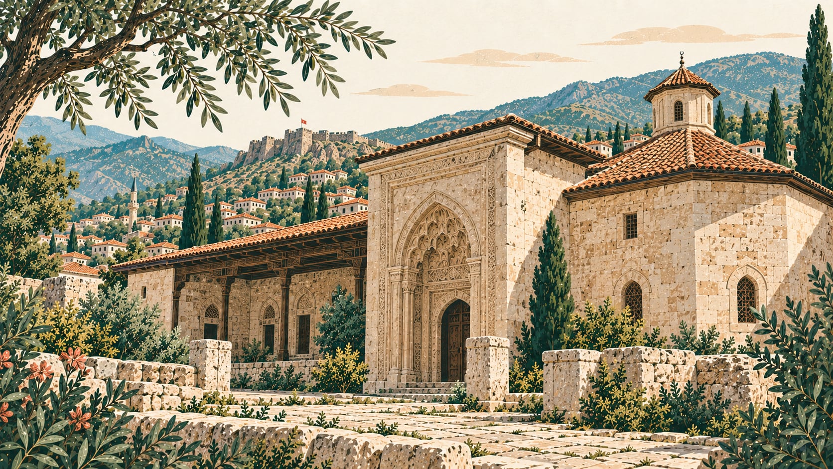 Abdulmuttalip Zaviyesi çizimi, Tokat