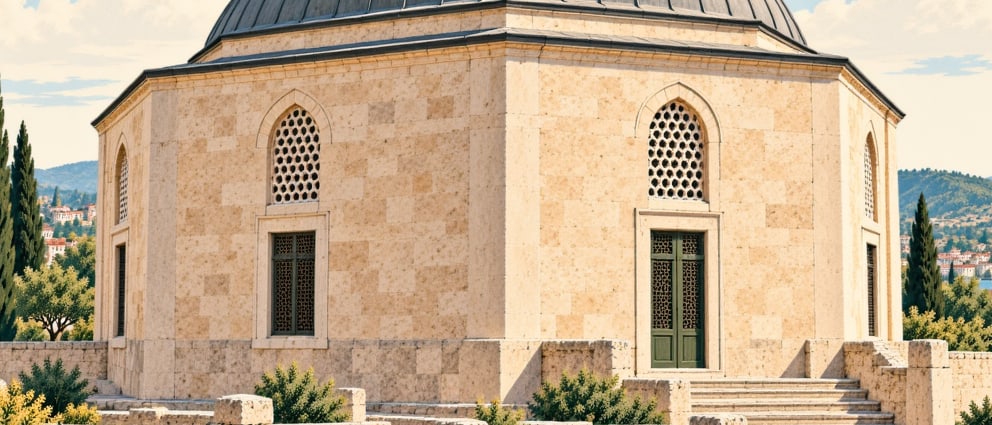 Abdülvedud Sultan Tomb çizimi, İstanbul