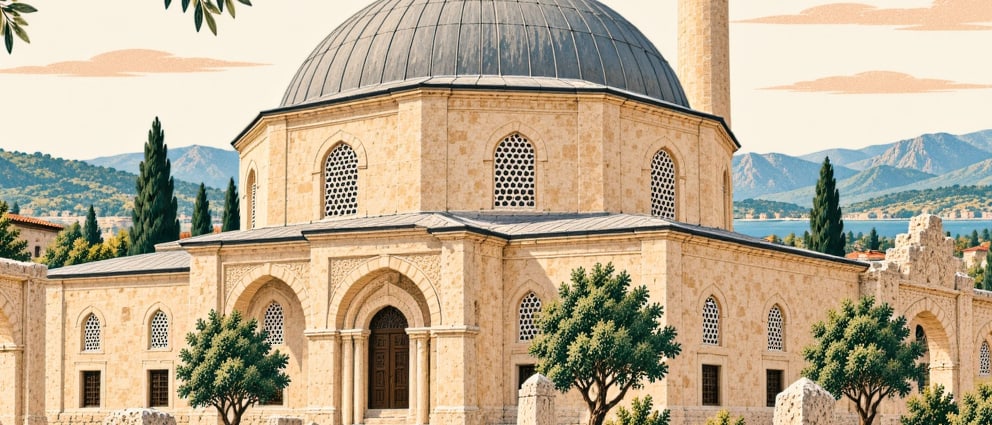 Abdurrahman Paşa Tomb çizimi, İstanbul