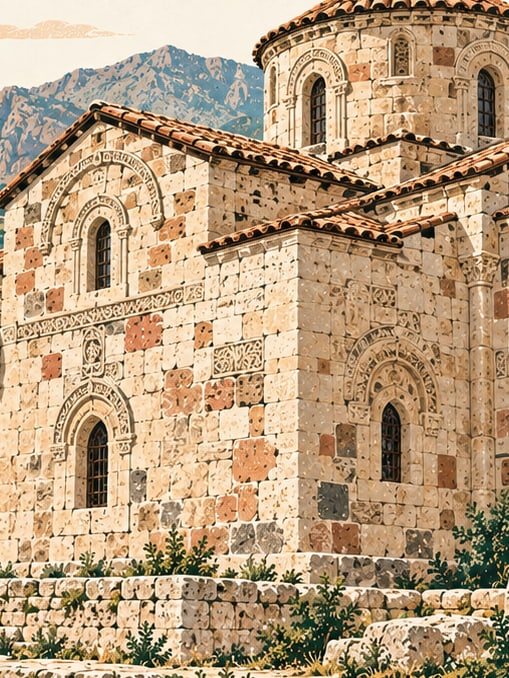 Ilustración: Iglesia de Abrenk, Erzincan