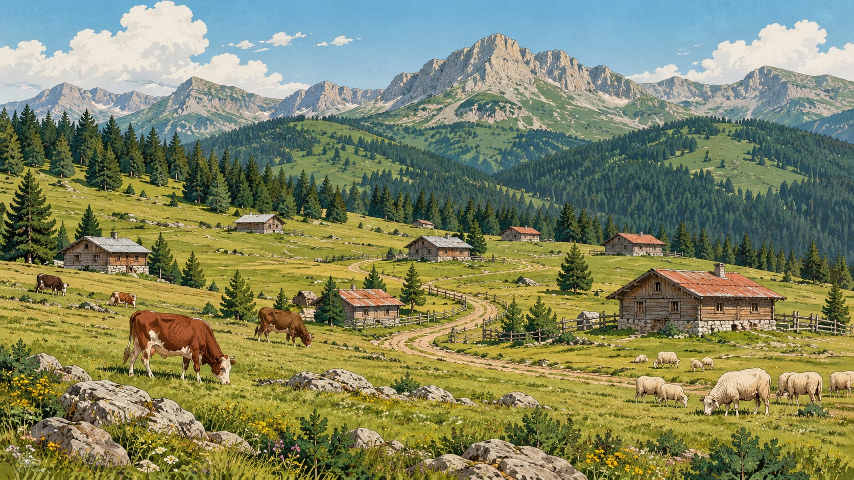 Acelle Plateau çizimi, Sakarya