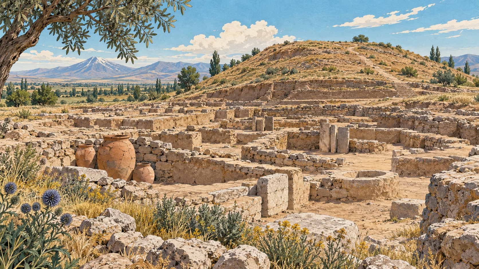 Acemhöyük çizimi, Aksaray