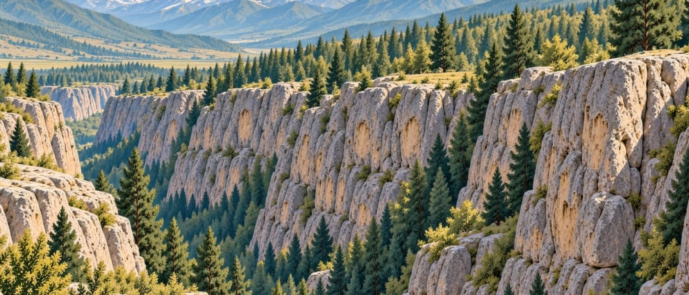 Acıpayam Canyon çizimi, Denizli