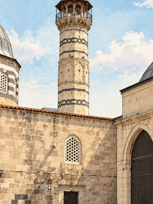 Adana Great Mosque çizimi, Adana