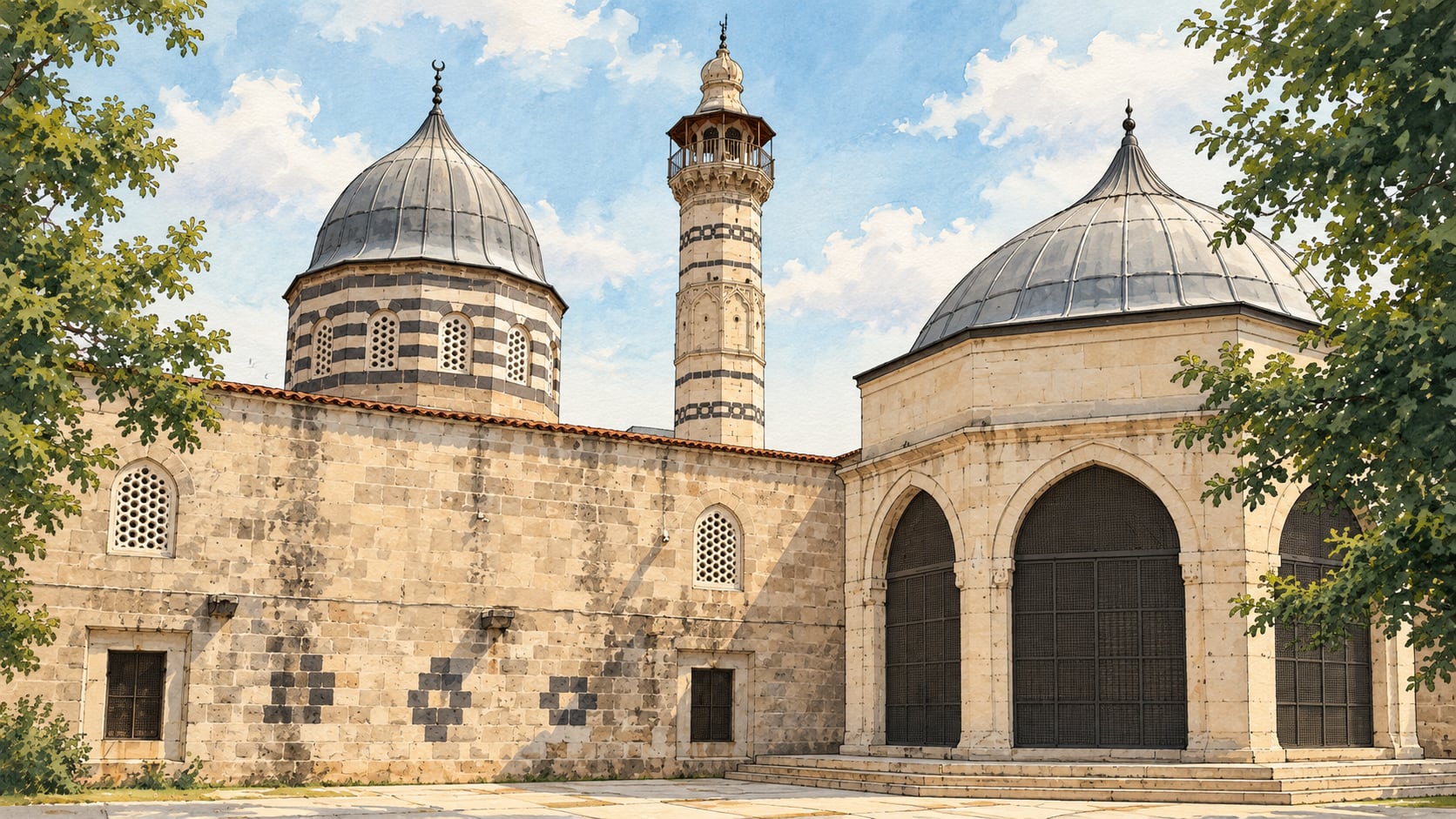 Adana Great Mosque çizimi, Adana