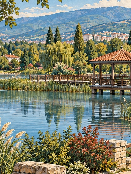 Ilustración: Parque Yenikent de Adapazarı, Sakarya