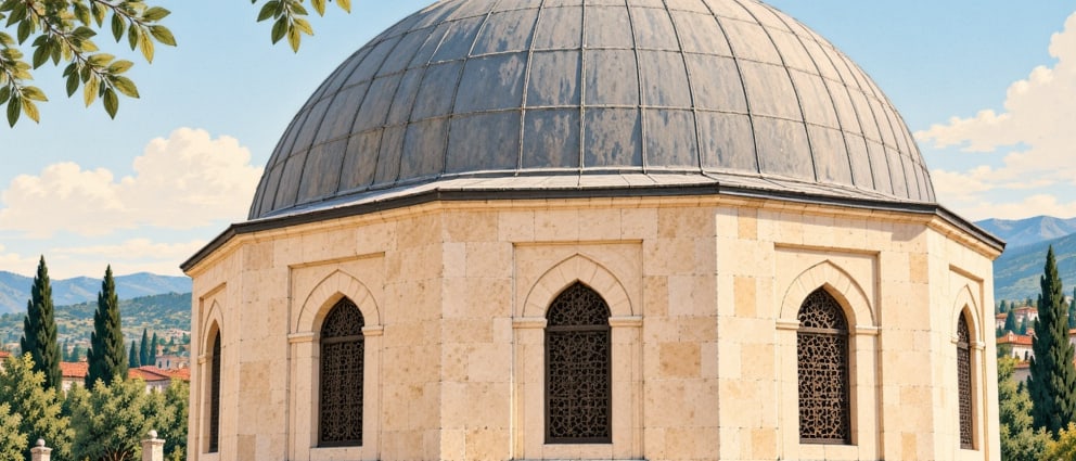 Adile Sultan Tomb çizimi, İstanbul